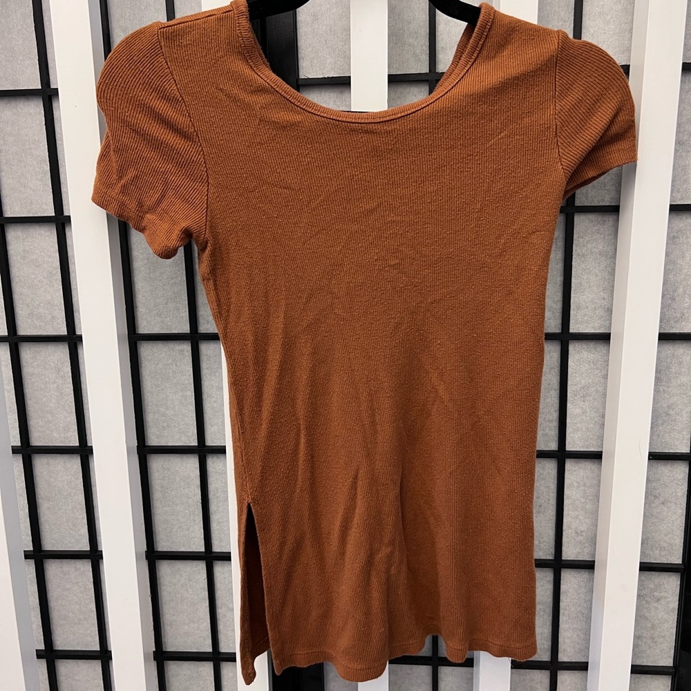 Forever 21 shirt with super cute back- could be worn reversible!